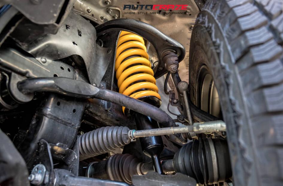 TOYOTA HILUX N80 4WD GD07 MATTE BLACK MILLED